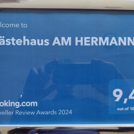 Gaestehaus Am Hermann Hörstel Eksteriør bilde