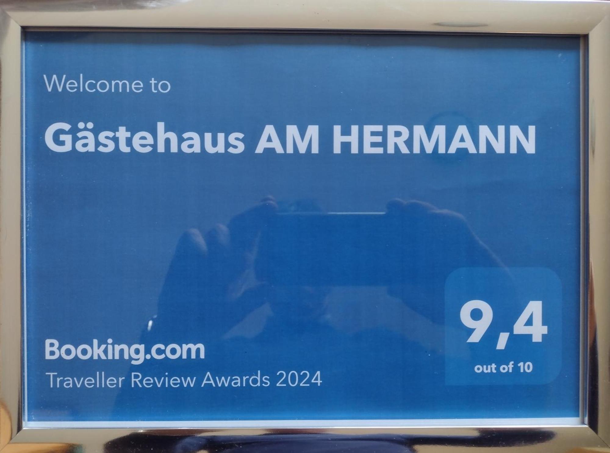 Gaestehaus Am Hermann Hörstel Eksteriør bilde